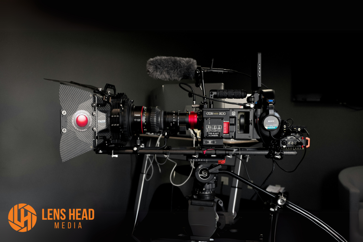 RED camera for corporate videographer in Atlanta; Lens Head Media