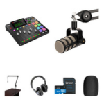 full rhode podcasting kit for rent atlanta; audio equipment rentals