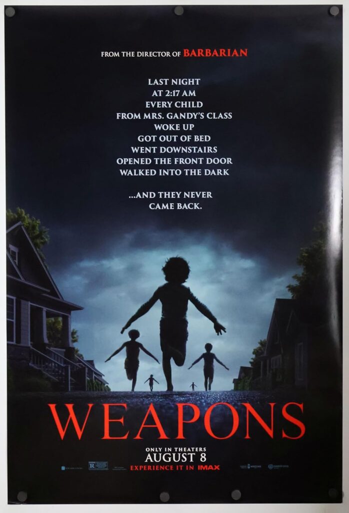 weapons movie poster
